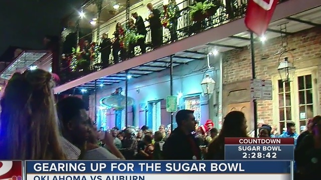 OU Sooners prepare to take on Auburn Tigers in Sugar Bowl