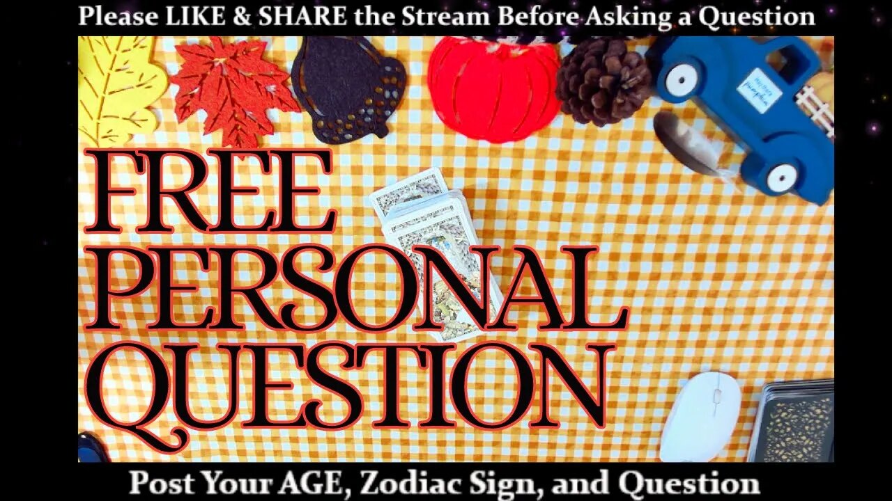 Subscribe NOW 4 a FREE Personal Question