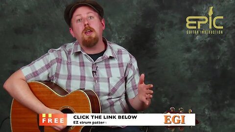 Learn Darius Rucker Wagon Wheel Super Easy FUN guitar song lesson with chords strum patterns