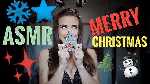 ASMR Gina Carla 🎄 Day 24 - Advent Calender! Cheers 🥂