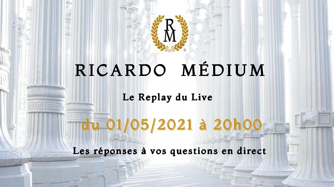 LA VOIX DE RICARDO - Questions Réponses Live du 01052021
