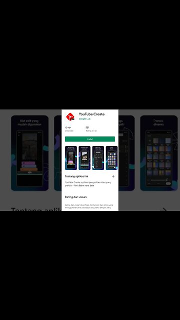 YouTube Create, Aplikasi Editing Video Gratis Dari @YouTube @YouTubeKreatorIndonesia