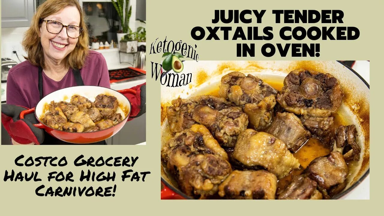 Costco Grocery Haul and How to Cook Oxtails Like @Alice and Kevin | High Fat Carnivore Meats