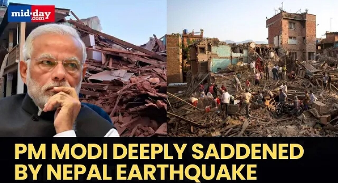 Earthquake of 6.4 magnitude claims 128 lives in nepal,PM modi"deeply saddened "