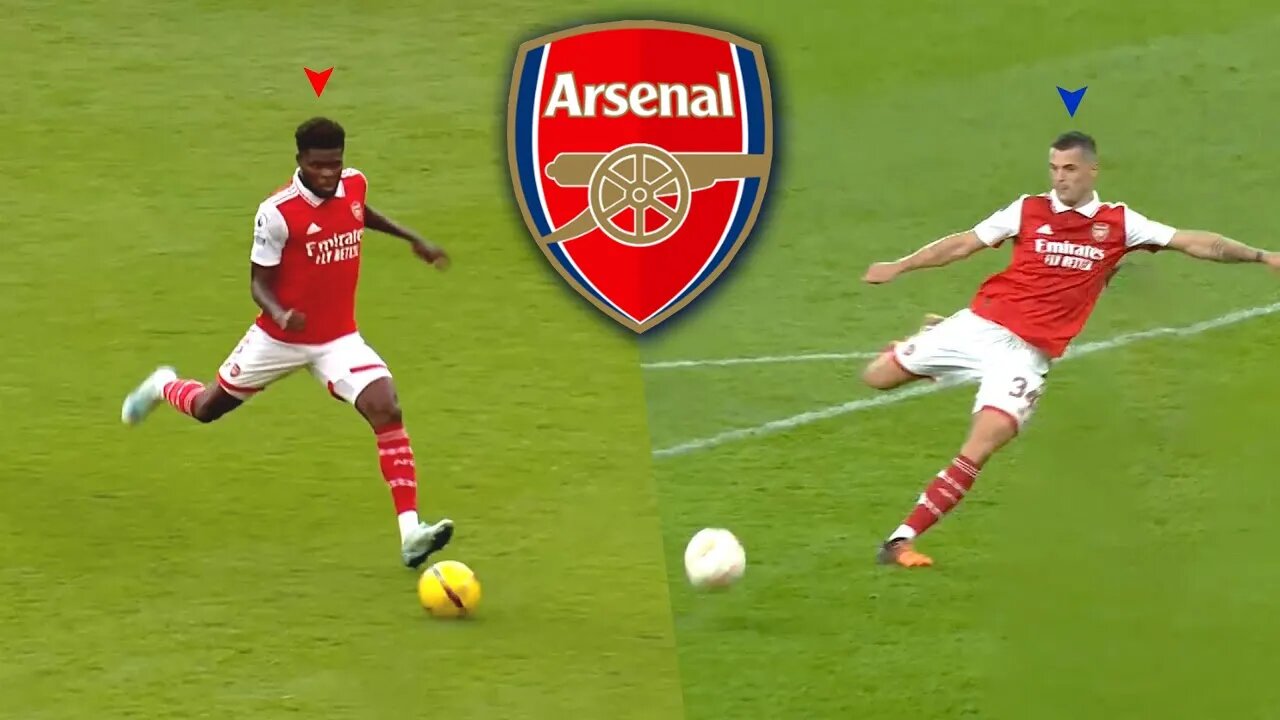 IMPARÁVEIS Partey & Xhaka Make #Arsenal #shorts