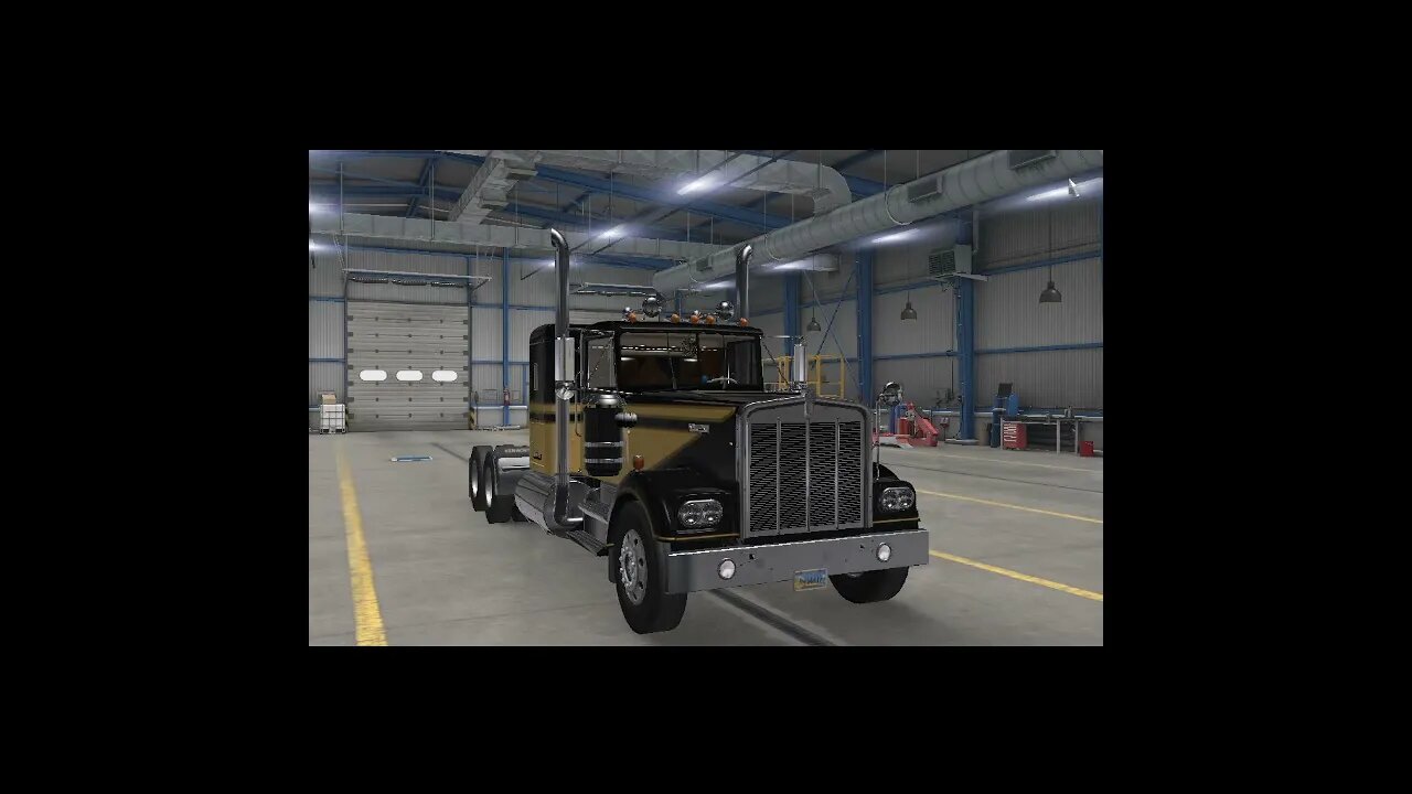 American Truck Simulator: The Snowman Returns Part 1