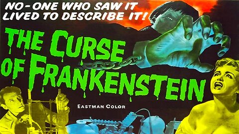 THE CURSE OF FRANKENSTEIN 1957 Hammer Revives the Frankenstein Legend FULL MOVIE HD & W/S