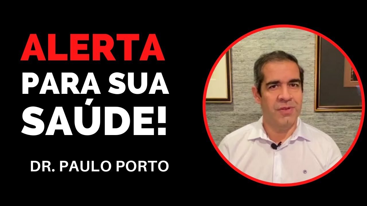 ALERTA PARA SUA SAÚDE! PRESSÃO ALTA Dr. Paulo Porto