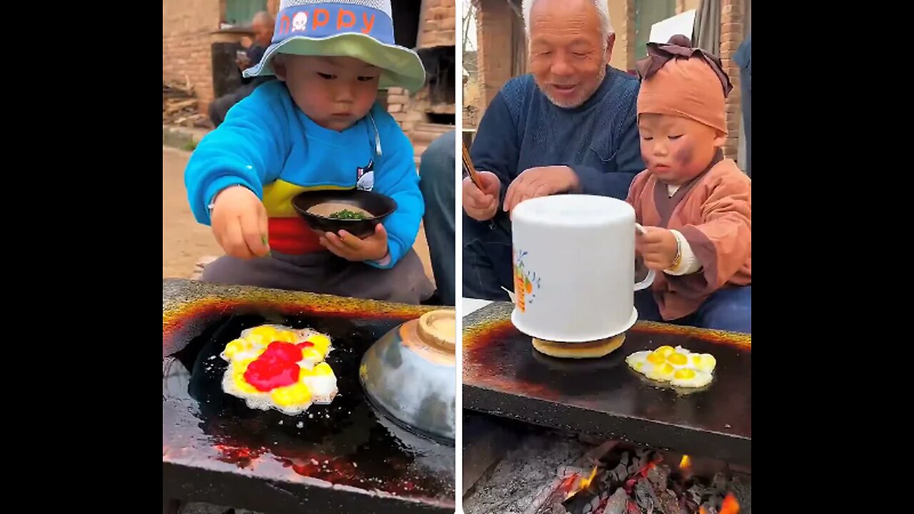 Chinese burger Grilled chicken on stone slab