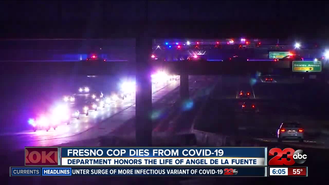 Fresno cop dies from COVID19