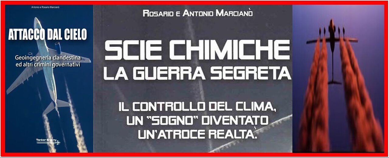 ✈️​ ATTACCO DAL CIELO ✈️​ LA GUERRA DEL CLIMA ✈️​ Con Rosario Marcianò