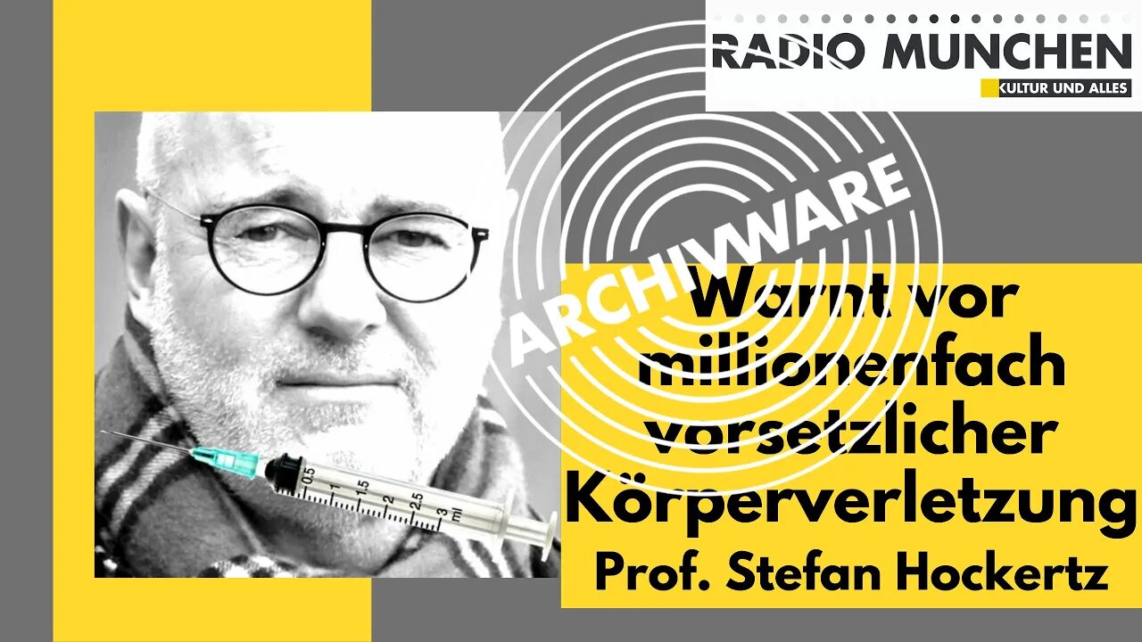 ArchivWare vom 17. Juli 2020 - Prof. Hockertz warnt vor millionenfach vorsätzlicher Körperverletzung