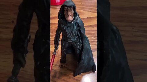 #DarthJarJar rises! #armypainter #speedpaint #3dprinted #minipainting #StarWars #laughingrogue