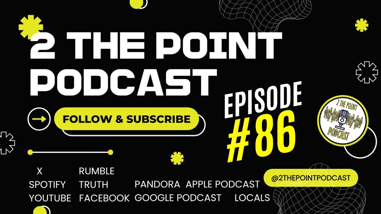 2 The Point Podcast #86 Premier Pre Debate show 9/10/24