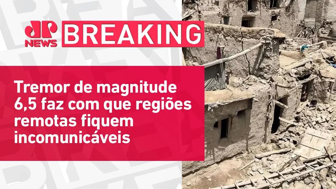 Terremoto no Afeganistão e Paquistão deixa dezenas de mortos | BREAKING NEWS