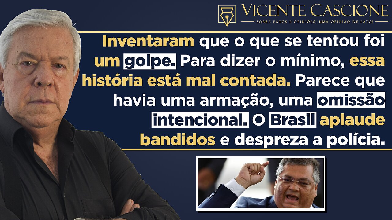 EX-ABIN FALA A VERDADE: 8 DE JANEIRO FOI UMA ARMADILHA? DINO PARECE TORCER PELOS BANDIDOS.