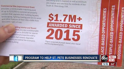 St. Petersburg business owners fix up properties thanks to grant