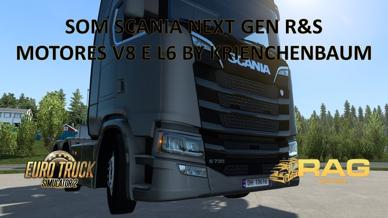 100% Mods Free: Som V8 & L6 Scania NTG S & R