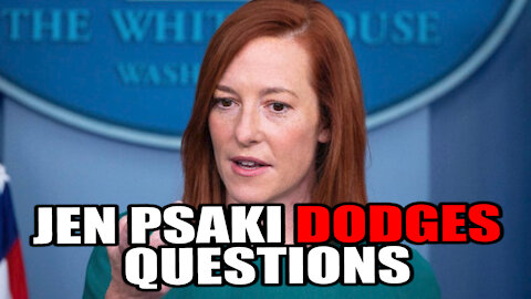 Jen Psaki Dodging Questions SUPERCUT "Circle Back"