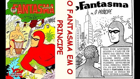 O FANTASMA 29 EM O PRINCIPE #gibi #comics #quadrinhos #hitorieta #museusogibi