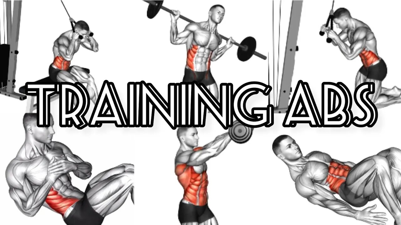 Training abs:All possible ways(barbell/dumbbells/body weight/cable )