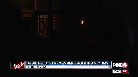 Vigil held to remember shooting victims