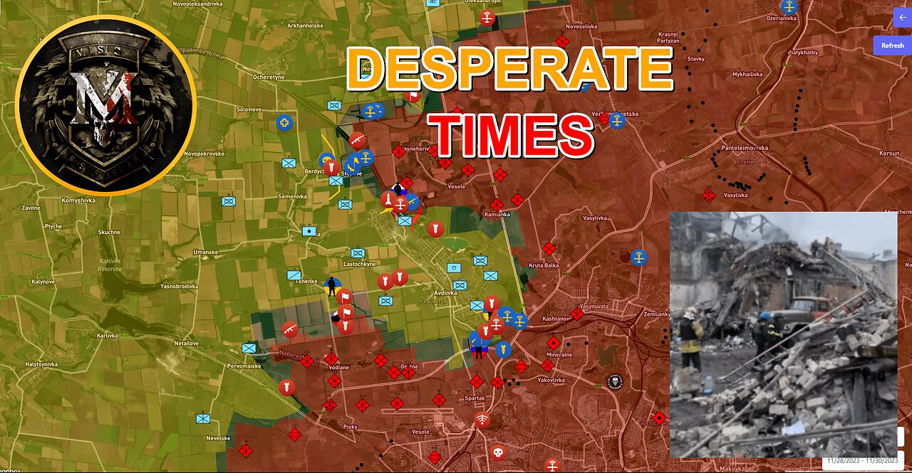 The Fall | The Russians Entered Bohdanivka And Stepove. Military Summary And Analysis For 2023.11.30