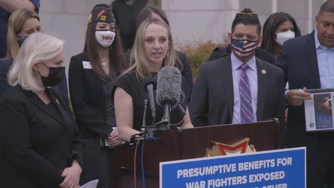 WATCH: Press Conference Highlights Landmark Bipartisan Burn Pits Legislation to Help Veterans