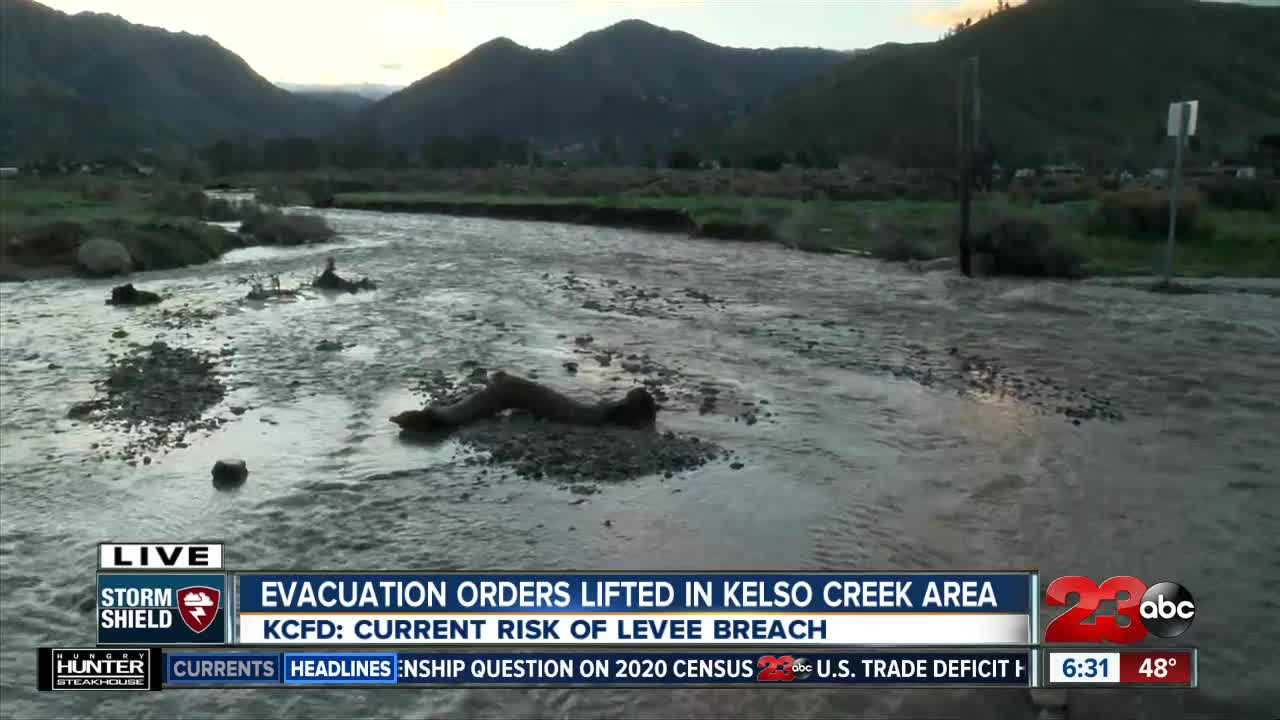 Flooding keeps portion of Lake Isabella Blvd. closed