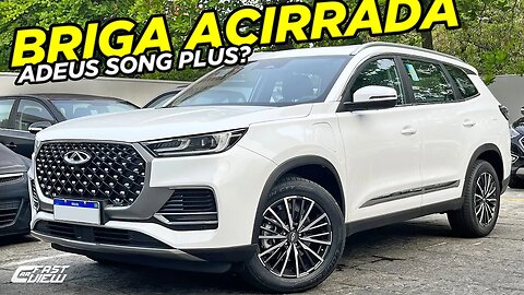 NOVO CAOA CHERY TIGGO 8 PRO HYBRID 2024 +POTENTE E +EFICIENTE QUE SONG PLUS E AINDA TEM 7 LUGARES!