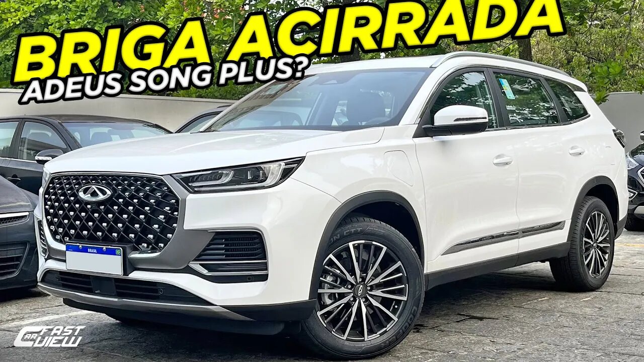 NOVO CAOA CHERY TIGGO 8 PRO HYBRID 2024 +POTENTE E +EFICIENTE QUE SONG PLUS E AINDA TEM 7 LUGARES!