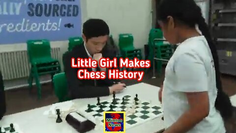 Chess prodigy makes history