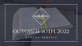 MCC October 30th Sunday Service