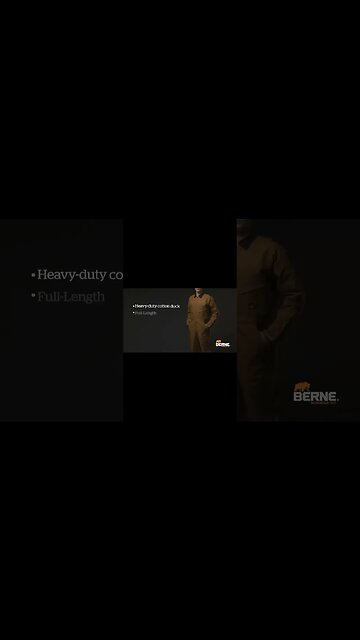 Berne Heritage Insulated Coverall