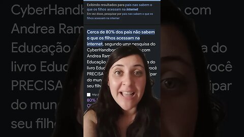 ALERTA AOS PAIS 80% não sabem o que seus filhos acessam na internet #internet #youtubeshorts #sério