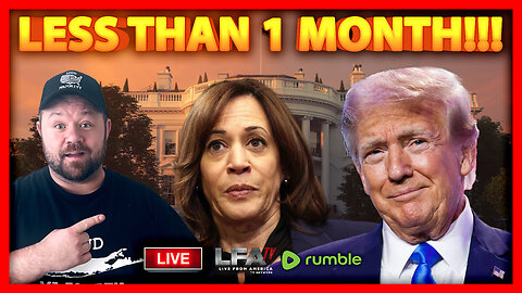 ELECTION DAY IS 1 MONTH AWAY!!!! | LOUD MAJORITY 10.7.24 1pm EST