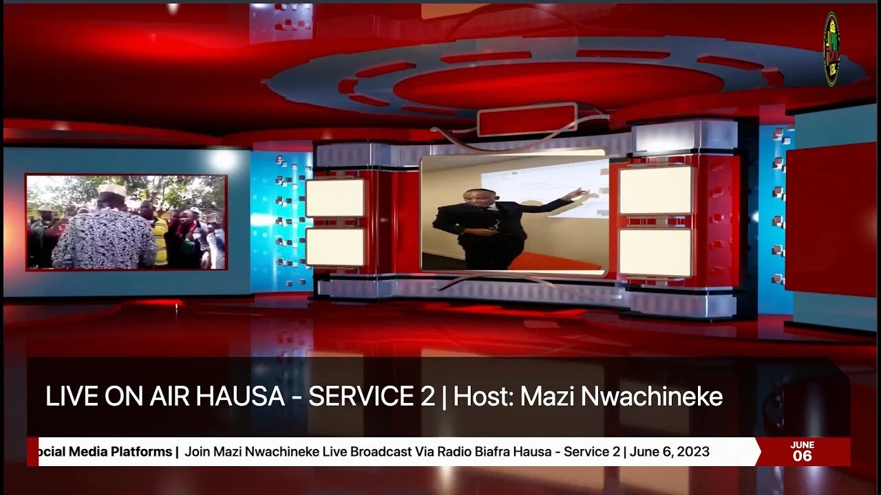 Join Mazi Nwachineke Live Broadcast Via Radio Biafra Hausa - Service 2 | June 6, 2023