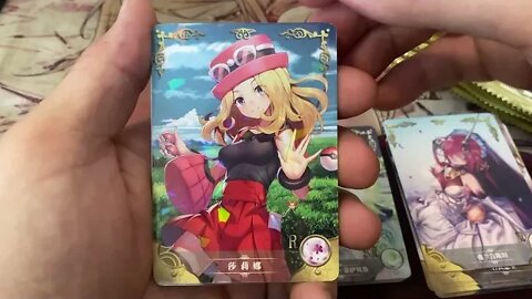 Beautiful Goddess Story box opening NS2-M04 (no commentary just packs and music)
