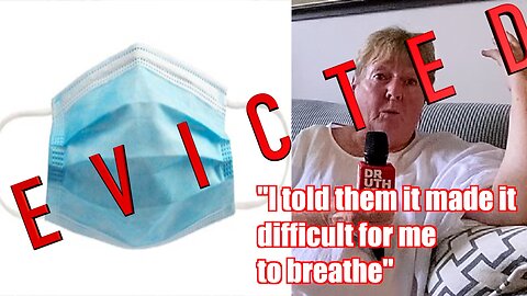 Senior with breathing issues evicted for not wearing a mask