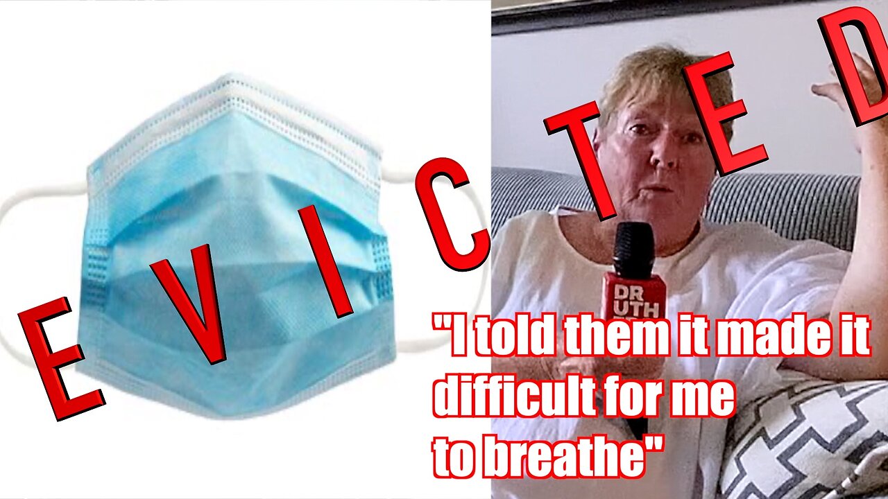 Senior with breathing issues evicted for not wearing a mask