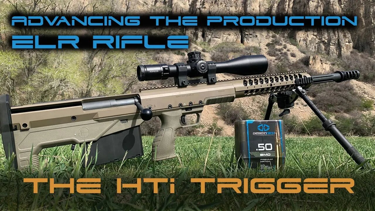 HTI Trigger adjustment - Advancing the Production ELR Rifle