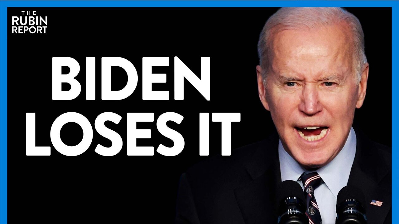 Watch Biden Get Angry for Voters Not Believing Democrat's Inflation Lies | DM CLIPS | Rubin Report