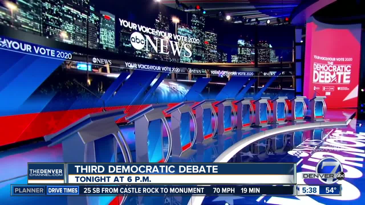 Tonight's Presidential debate will not include several candidates