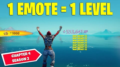*EASY 180K AFK XP* CRAZY AFK XP GLITCH Fortnite Chapter 4 Season 2!