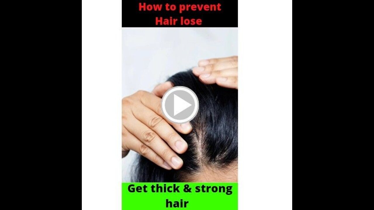 How to Prevent Hair Loss || How to Get Long , Thick & Strong Hair || Link in Discription