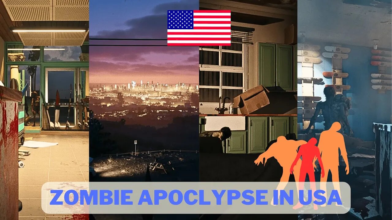 USA Zombie Apocalypse: Erie Ambiance for Relaxation, Sleep, Study, or Terrifying Thrills 🇺🇸 🧟‍♀️