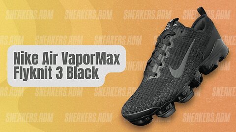 Nike Air VaporMax Flyknit 3 Black (GS) - BQ5238-001 - @SneakersADM