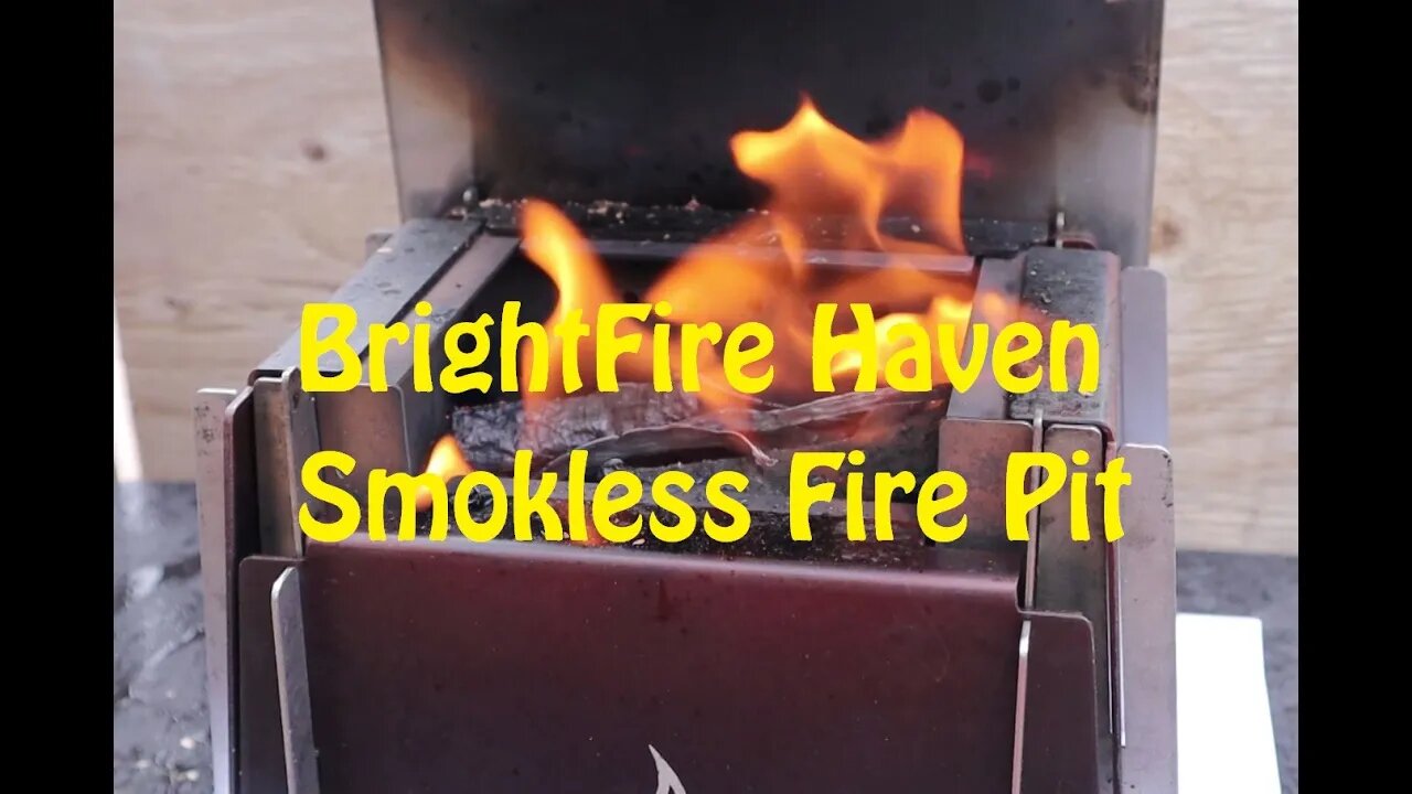 BrightFire Haven Smokeless Fire Pit - The Pinnacle of Design and Engineering Excellence