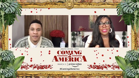 Rotimi describes how he prepared for his role as "Pretty Idi Izzi" in Coming 2 America