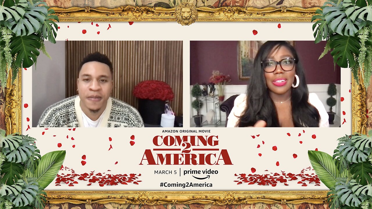 Rotimi describes how he prepared for his role as "Pretty Idi Izzi" in Coming 2 America